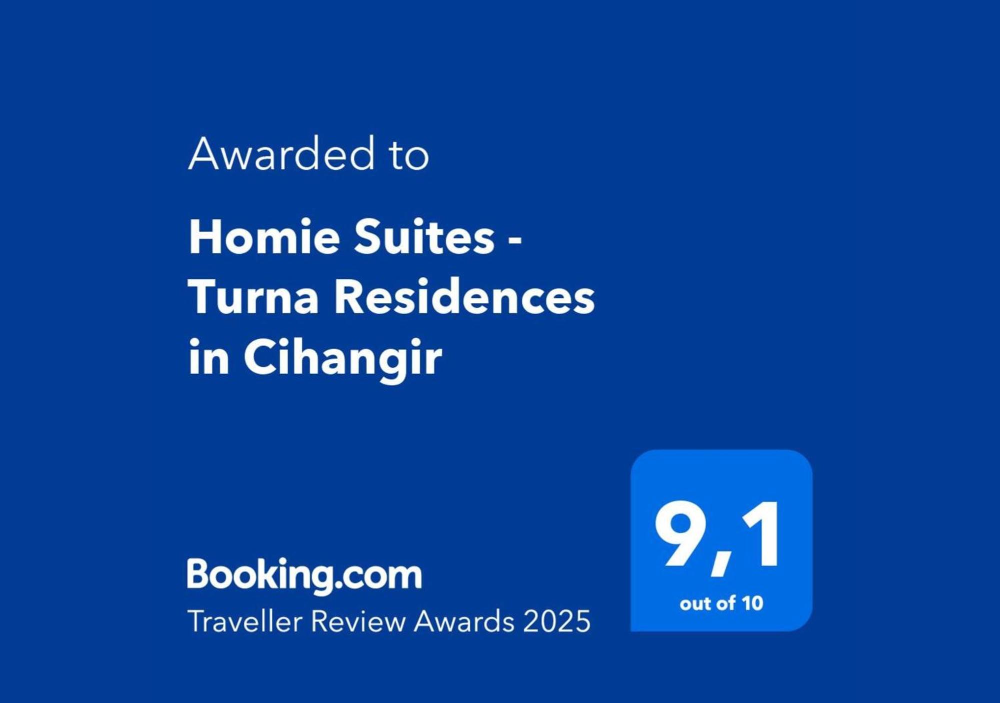 Homie Suites - Turna Residences In Cihangir Estambul Exterior foto